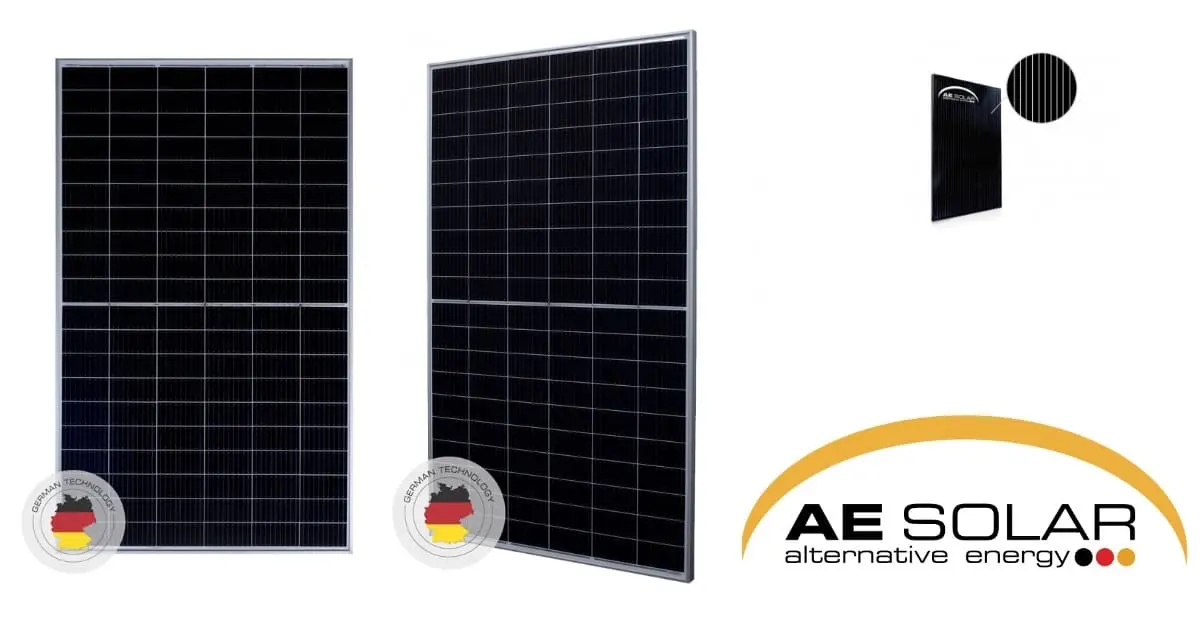 Présentation des panneaux solaires de la marque AE Solar